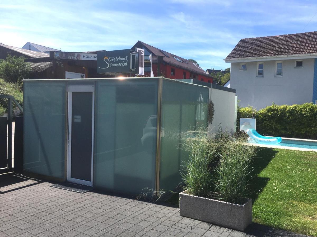 Gaestehaus Sommertal Mit Pool Im Garten, Eigener Parkplatz, 800M Zum Bodensee, 300M Zur Altstadt Meersburg Eksteriør billede