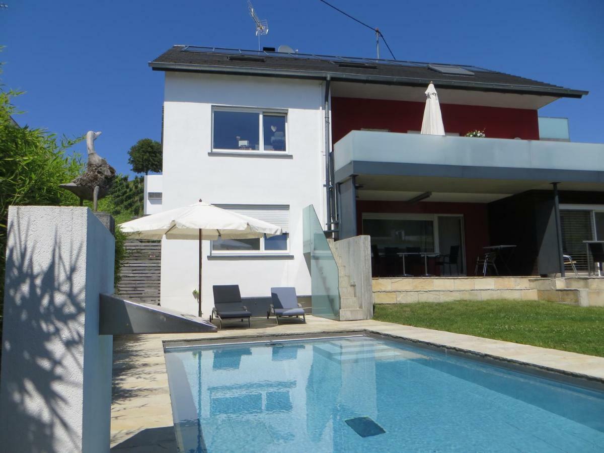 Gaestehaus Sommertal Mit Pool Im Garten, Eigener Parkplatz, 800M Zum Bodensee, 300M Zur Altstadt Meersburg Eksteriør billede